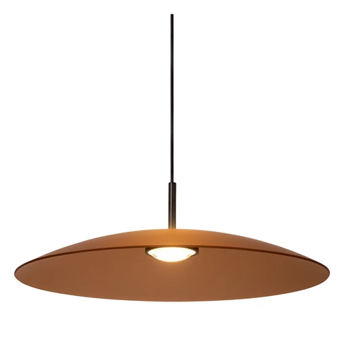 Lucide MENGA - Suspension - Ø 60 cm - LED Dim. - 1x18,6W 2700K - Ambre | Premium - détail 1